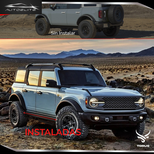 Estribos Divididos Para Bronco Badlands 2021 2022 2023 2024