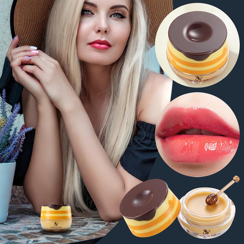 Bálsamo Para Labios Bee Lipgloss, Miel Y Propóleo, Gel De La