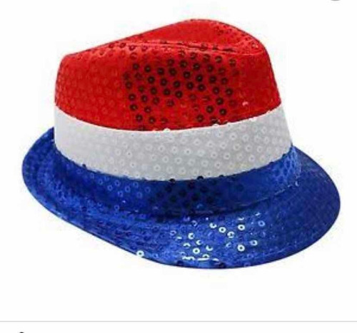 Sombrero Fedora Americano Iluminado