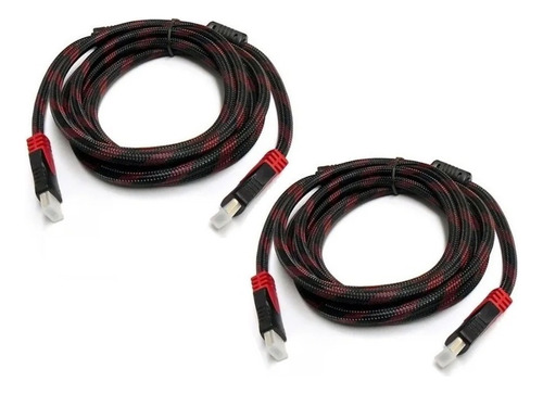 Pack 2 Cables Hdmi 2.0 De 1,5mts - Alta Definición