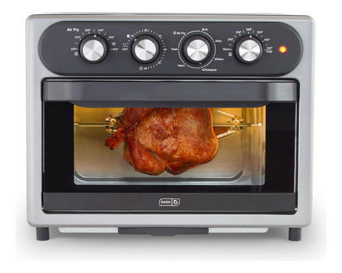 Dash Chef Series 7 In 1 Convection Toaster Oven Cooker