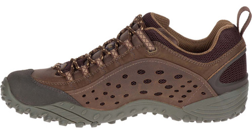 Imagen 4 de 5 de Sneaker Merrell Intercept Dark Brown Para Hombre