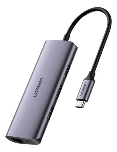 Adaptador Multifuncion Usb-c, Ugreen 3xusb3.0 + Rj45