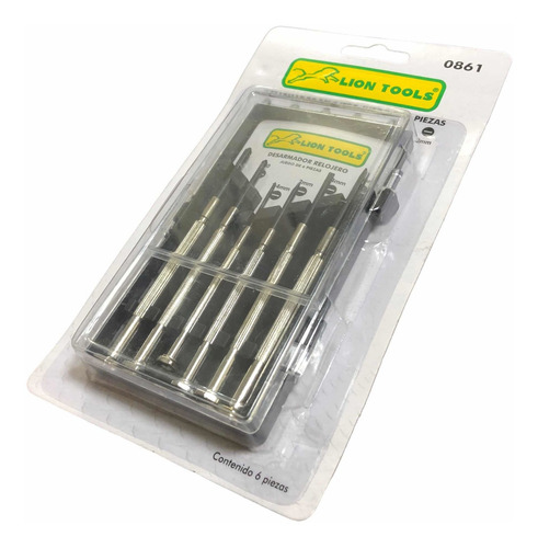 Set 6 Mini Desarmadores Precisión Herramienta Básica Taller