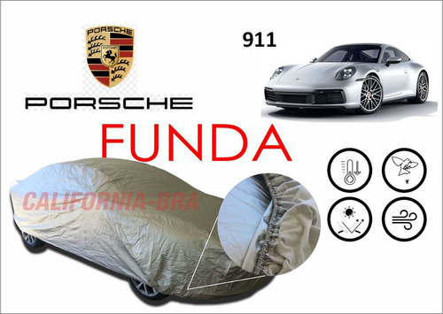 Cover Antigranizo Broche Eua Porsche 911 2020 2021 2022
