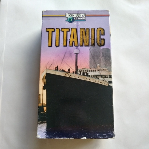 Titanic Documental Discovery Channel 2 Vhs Video Casetes