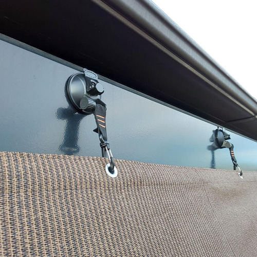 6pcs Outdoor Camping Car Tent Fixing Hook Canopy Car Window