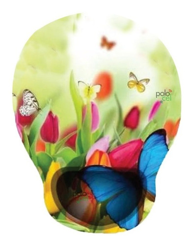 Imagen 6 de 8 de Mouse Pad Ergonómico Apoya Muñeca Mousepad Diseños Gel Real