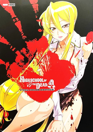 Manga High School Of The Dead Tomo 4 Panini Español