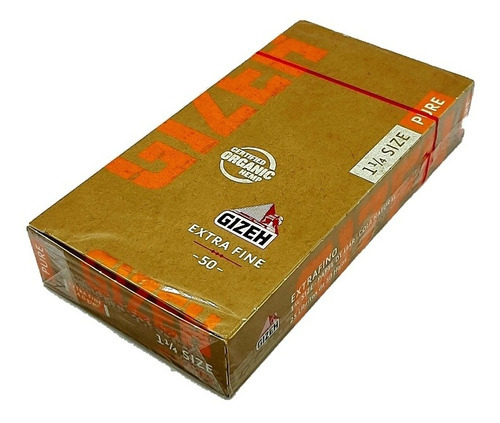Papel Para Armar Gizeh Pure Orgánico 50 Sedas