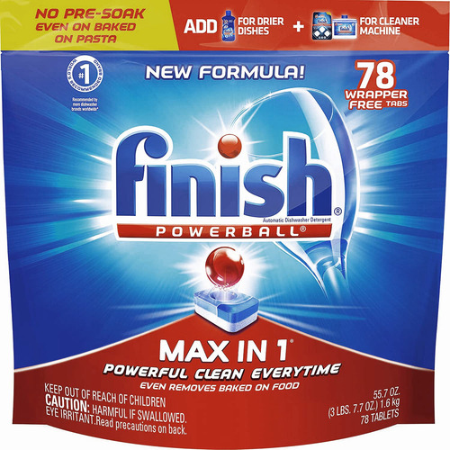 Finish - Detergente Para Lavavajillas Max In 1 - Powerball -