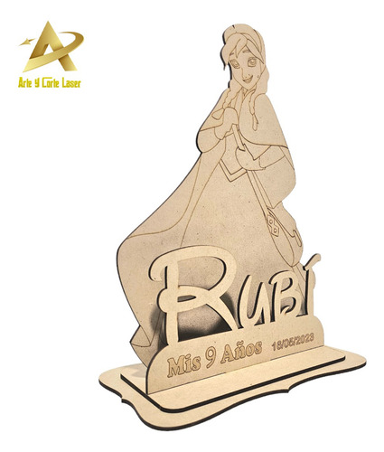 Centros De Mesa De Princesa Ana Frozen 60pz Personalizables