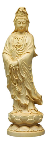 Estatua China De Guanyin, Manualidades De Meditación Para