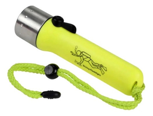 Lanterna Tática De Mergulho Flashlight For Diving 180lm 3w