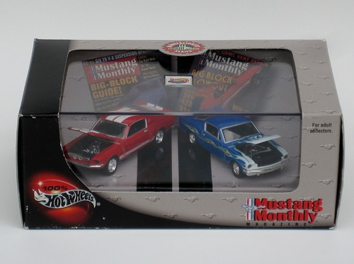 Mustang Shelby 2-car Set 100% Hot Wheels Premium Coll Mattel