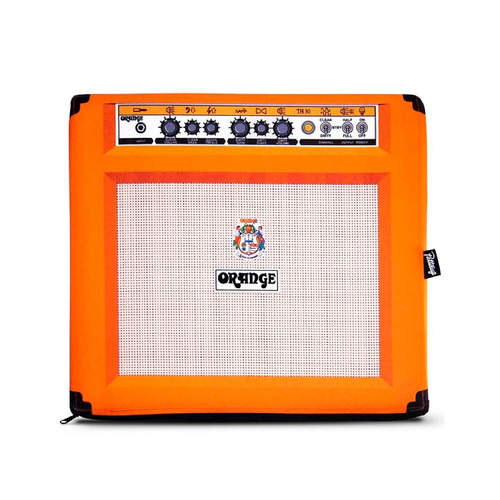 Puff De Diseño Amplificador Orange Decoración