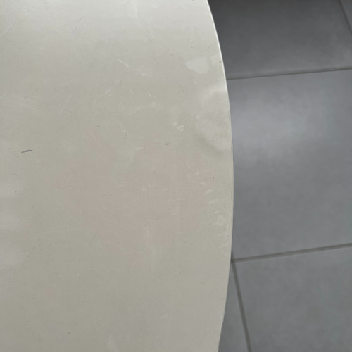 Mesa Eames De 1,20 Tapa Blanca - Usada No Envio Blanco