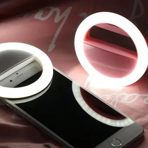 Anillo Luz Led Selfie Portátil Recargable Teléfono Móvil