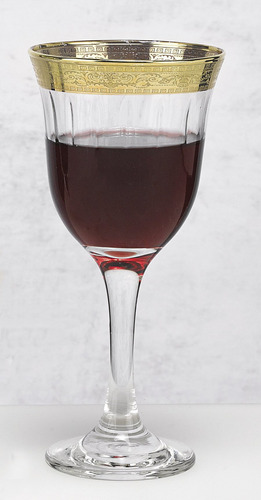 Lorren Home Trends Melania Collection - Juego De 6 Vinos Tin
