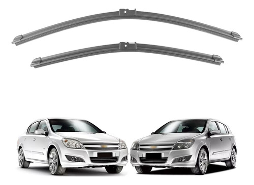 Par Palhetas Limpador Parabrisa Vectra Gt/gtx 2010 2011 2012