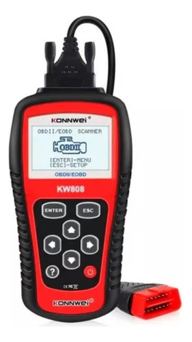 Escaner Scanner Auto Automotriz Obd2 Obdii Konnwei Kw808