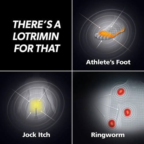 Lotrimin Af Jock Itch Antifungal Spray Talco En Polvo 3 Pzs
