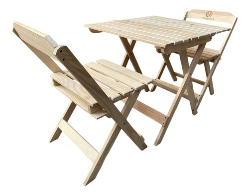 Mesa Con Sillas Plegables Dmadera El Más Cómodo Y Resistente
