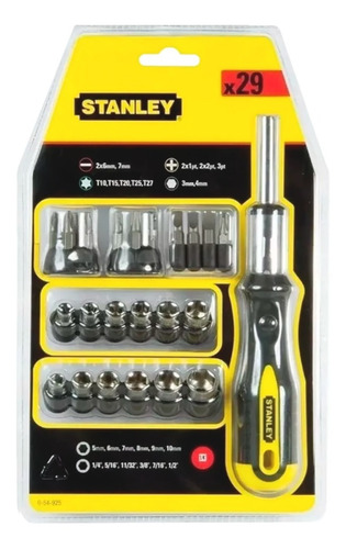 Juego Destornillador Criquet 29 Piezas 54-925 Stanley