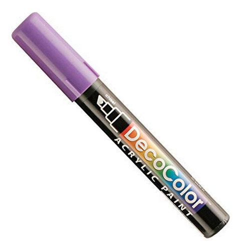 Marcador Pintura Acrílica Violeta Decocolor, Multicolor