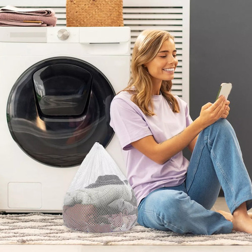 Rede Para Armazenamento De Roupas E Meias Para Máquina De