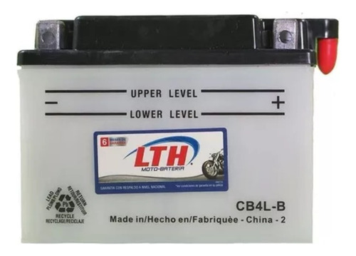 Batería Para Moto Lth, Motobateria Lth 4l-b