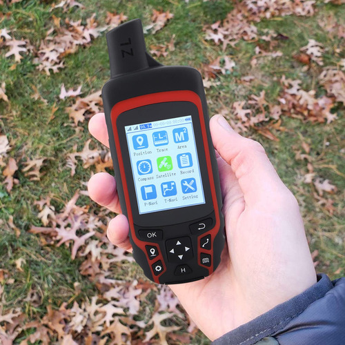 Navegador Gps De Mano Con Brújula Y Cargador Usb Recargable