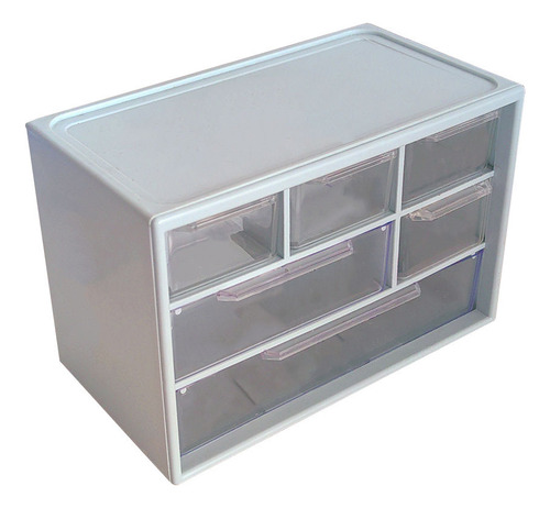 Caja De Almacenamiento De Escritorio De 18 Litros Para Organ