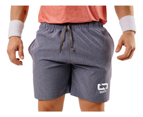 Short Padel Tenis Sixty Cosmo Deportivo Hombre Fitness Gym