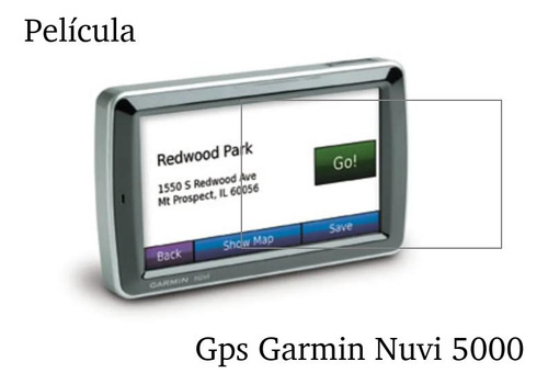Película Nano Glass Flexível Gps Garmin Nuvi 5000