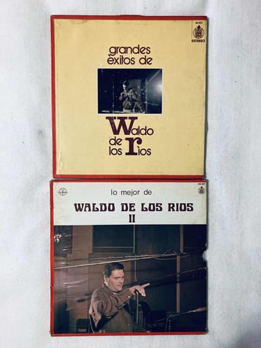 Waldo De Los Ríos Exitos Vol 1 Y Vol 2 Lp Vinyl Vinilo 3ple