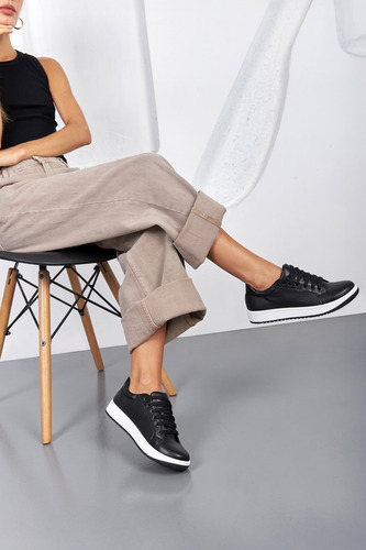 Zapatillas Mujer Urbanas Caladas Suela Goma Moda Barcelona