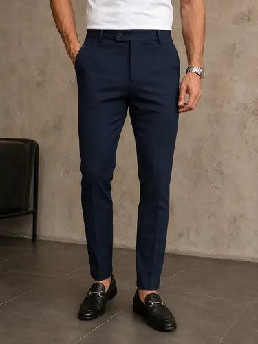 Calça Alfaiataria Masculina Slim Fit Premium Social