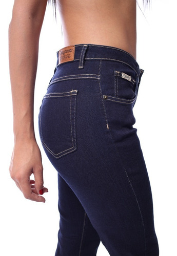 Imagen 5 de 7 de Jeans Para Dama Dayana Mezclilla Ajustable Corte Recto