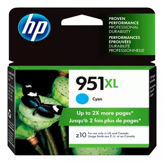 Tinta Hp Cn046al (951xl) Cyan (1500 Pag)