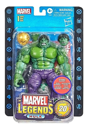 Figura Hulk Marvel Legends 20 Años F3440 / Diverti