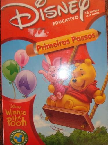 Pc Disney Winnie The Pooh Primeiros Passos - Original - Novo