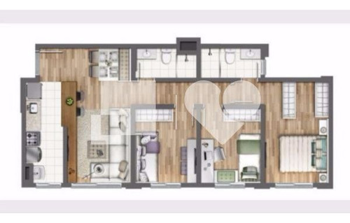 Imagem 6 de 9 de Apartamento - Humaita - Ref: 5505 - V-225212