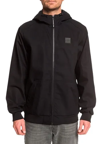 Chaqueta Dc Shoes Ellis Jacket Talla M Hombre Negro Con Gorro