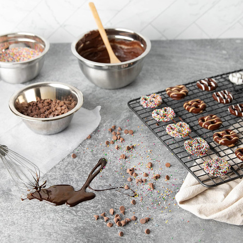 Cesta De Regalo De Pretzels Cubiertos De Chocolate Sin Glute