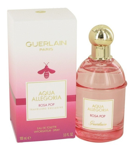 Perfume Guerlain Aqua Allegoria Rosa Pop 100ml Edt - Volume Da Unidade 100 Ml