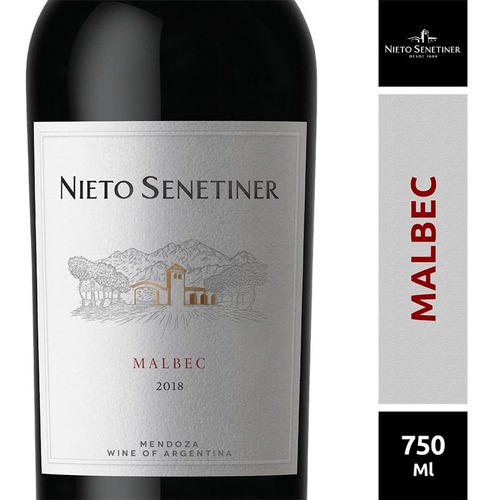 Vino Nieto Senetiner Malbec Tinto 750ml