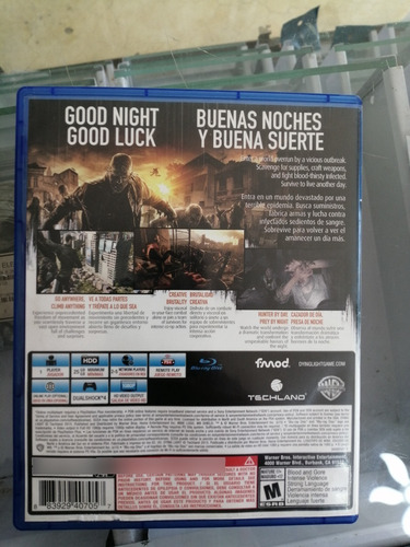 Videojuego Diying Light Para Play Station 4 Fisico