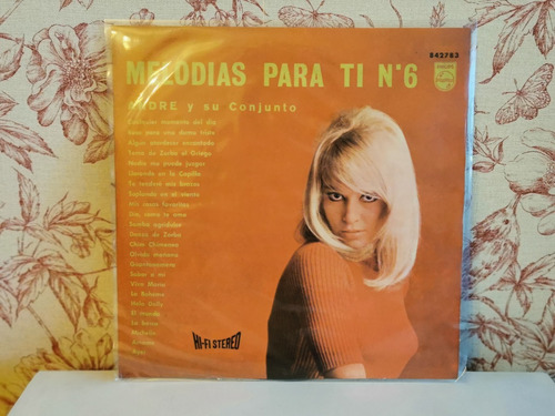 Vinilo Melodías Para Ti N°6 - Andre Y Su Conjunto