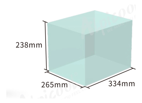 Pequeño Freezer Portátil P8 12, 24 Y 220 Volt 8 Litros